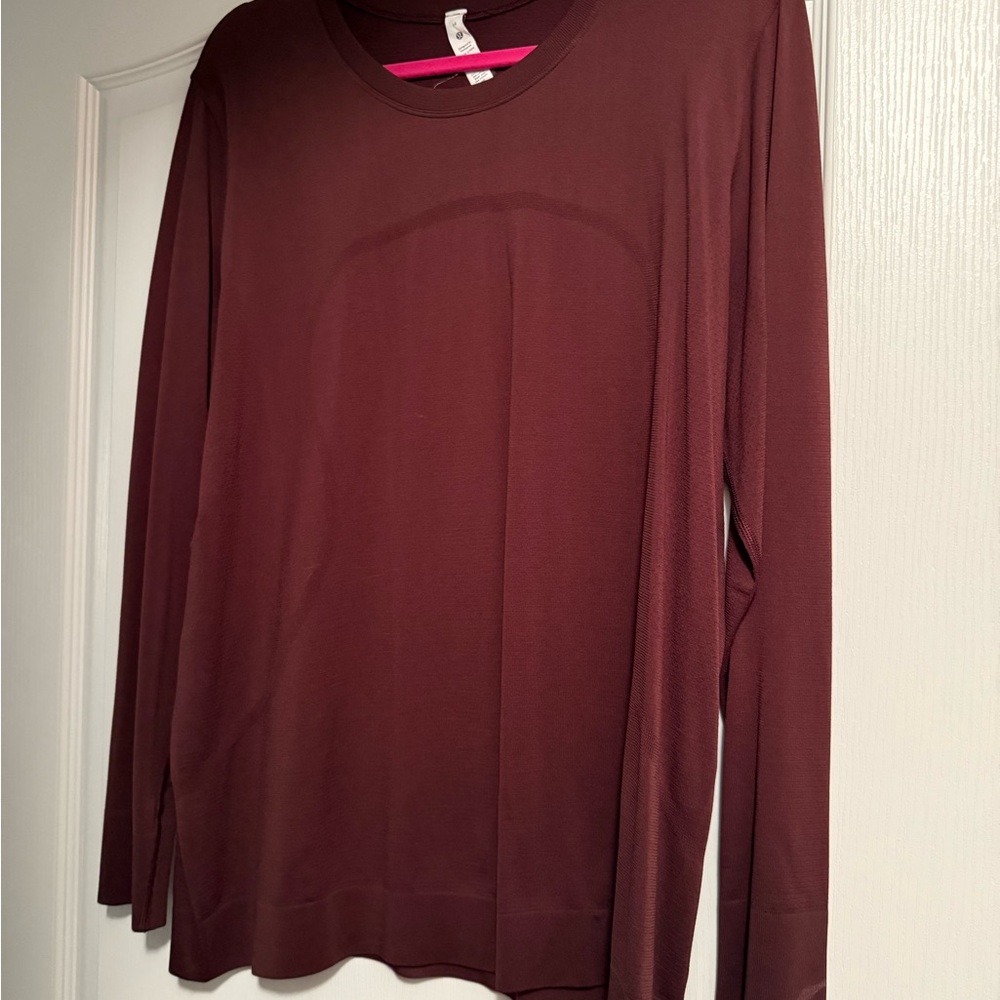 lululemon athletica Swiftly Tech Long Sleeve Tee - Burgundy
